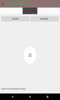 Daily Budget Manager android App screenshot 1