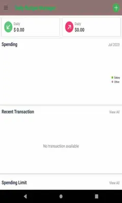 Daily Budget Manager android App screenshot 5